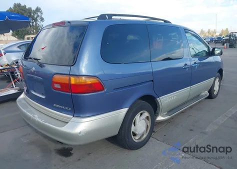 1998 Toyota Sienna Xle from USA, damaged, VIN 4T3ZF13C8WU049551